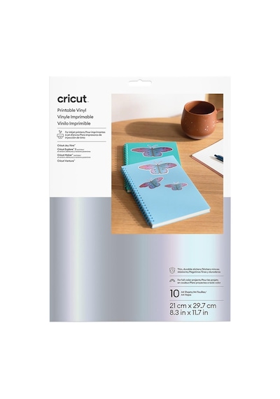 Cricut 2011882 Yazdırılabilir Vinil 21x29.7cm 10 Sayfa