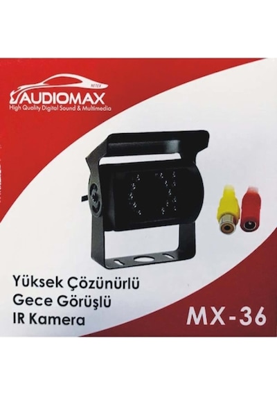 Audıomax Mx 36 Büyük Geri Görüş Kamerası Gece Görüşlü A8