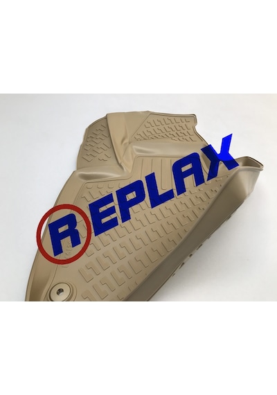 Replax Volvo Xc90 2016 Sonrası 3D Havuzlu Bej Paspas A+Kalite