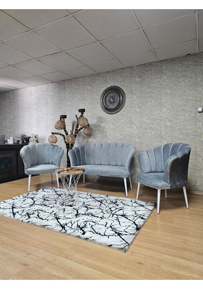 Zafir Papatya Çay Seti Koltuk Takımı Beyaz Boyalı Sivriltme Ayak, Balkon, Salon, Ofis, Cafe Koltuk Takımı Gri Zafir Papatya Çay Seti Koltuk Takımı Beyaz Boyalı Sivriltme Ayak, Balkon, Salon, Ofis, Cafe Koltuk Takımı Gri