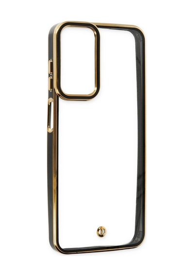 Samsung Galaxy M23 Kılıf Liva Lens Silikon - Siyah Düz Renkli