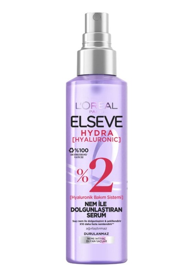 L'oréal Paris Elseve Hydra Hyaluronic Nem İle Dolgunlaştıran Serum 150 Ml - 5 Adet Tarı