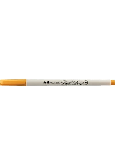 Artline Supreme Brush Uçlu Kalem Krom Sarı