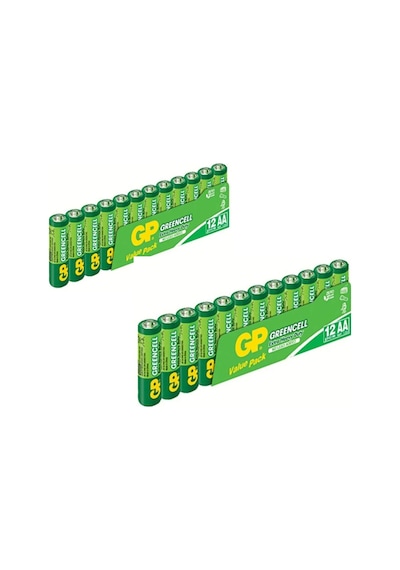 GP Greencell 15G-2U4 AA Kalem Pil 12 x 2'li