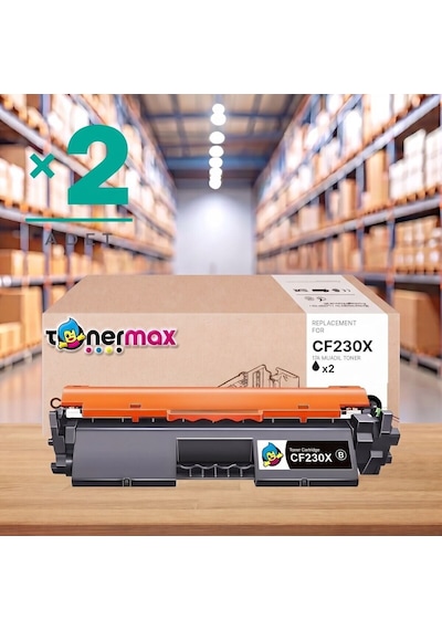 Hp Laserjet Pro M203d Muadil Toner Çipli Cf230x 2'li 4.000 Sayfa