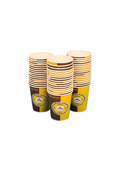 7 Oz 180 Ml Karton Bardak 250 Adet Tek Kullanımlık Çay Kahve Bardağı