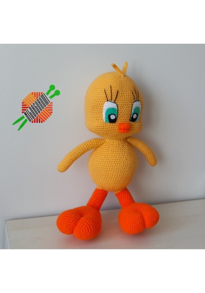 Amigurumi Tweety Oyuncak