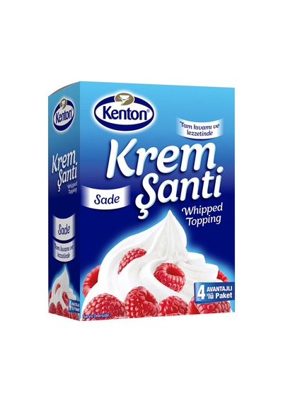 Kenton Krem Şanti Sade 300 G - 7 Adet Tarı