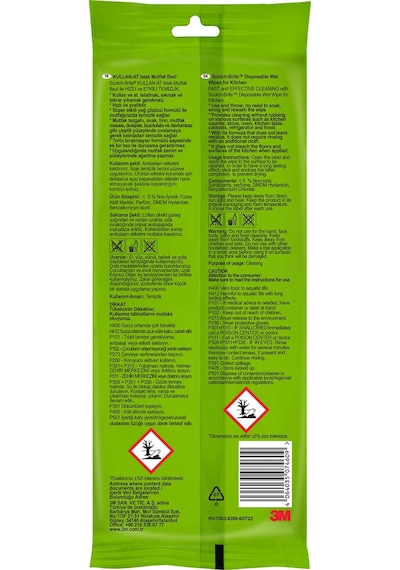 Scotch-Brite Kullan-At Islak Mutfak Bezi 40'lı