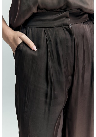 Tosca Pantolon - Kahve-137246 Kahve