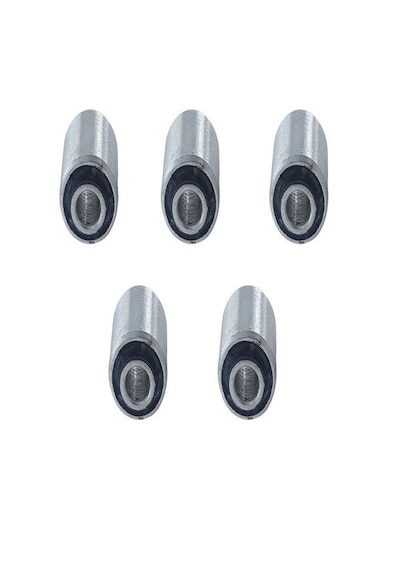 Scooter 50 Uyumlu Arka Amortisör Alt Takozu 8-20-19 Mm 5 Adet Gri