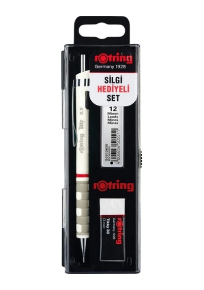 Okul Seti Tikky Versatil+min Silgi Hediyeli 0.5 Mm Beyaz Ro-kk07-05b Beyaz
