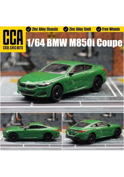 Cca Premium Series Bmw M850i Yeşil 1/64 Model Araba