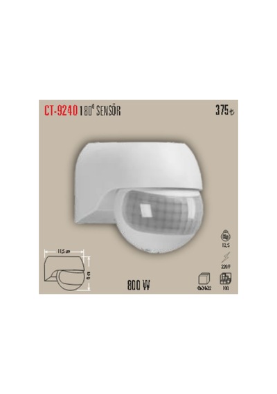 Ct-9240 180 Sensör 800w