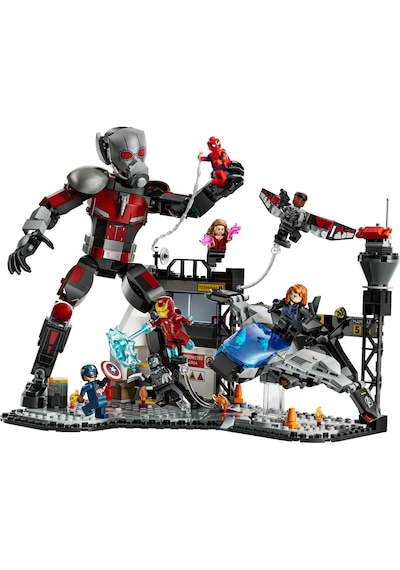 LEGO® Marvel Kaptan Amerika: Kahramanların Savaşı Aksiyon Savaşı 76314 - 8 Minifigür İçeren Yaratıcı Oyuncak Yapım Seti (736 Parça)