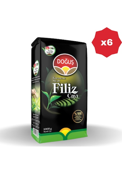 Doğuş Filiz Çay 1 Kg - 6 Adet