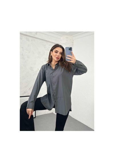 Ckm Moda Tremblay Yüksek Kalite Kadın Önü Bürgülü Top Bluz Kırmızı