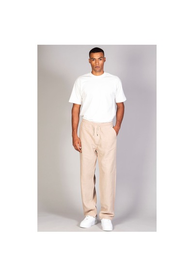 Little Cup Jeans Co Erkek Beli Lastikli Battal Beden Tensel Kumaş Bej Baggy Pantolon Little Cup Jeans Co Erkek Beli Lastikli Battal Beden Tensel Kumaş Bej Baggy Pantolon