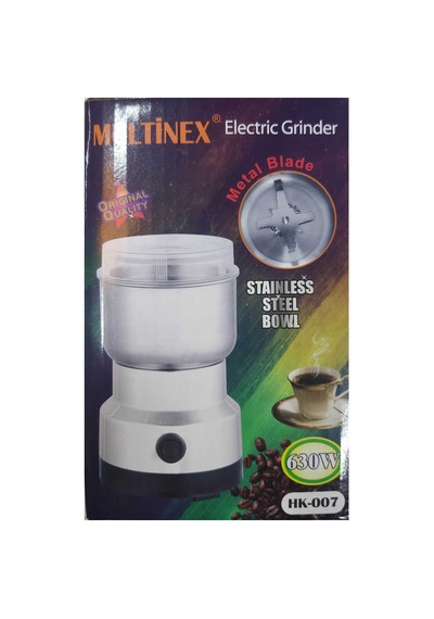 Elektrikli Tahıl Öğütücü Değirmen Makinesi 4 Biçakli Gümüş