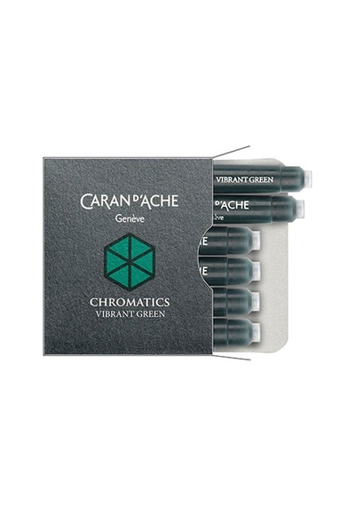 Caran Dache Dolma Kalem Kartuşu Vibrant Green 8021-210 N11.52