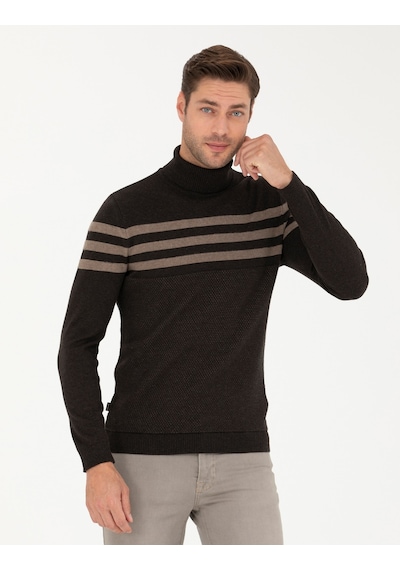 Pierre Cardin Erkek Kahverengi Triko Kazak 50278029-vr158 Kahverengi Pierre Cardin Erkek Kahverengi Triko Kazak 50278029-vr158 Kahverengi