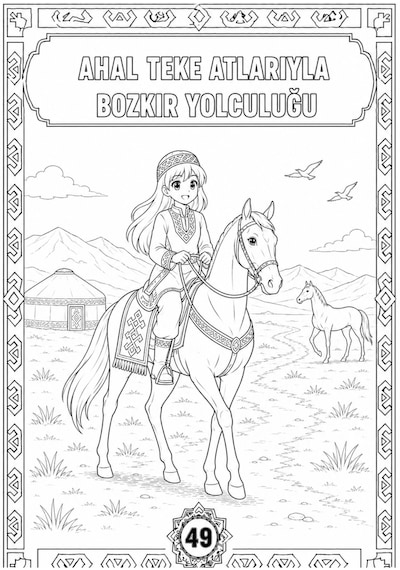 Çılgın Türkler Anime Boyama Kitabı