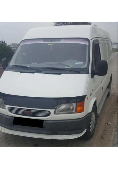 Ford Transit 2003-2013 Beyaz Ön Tampon Lip Eki/Karlık ABS Akrilik Dar