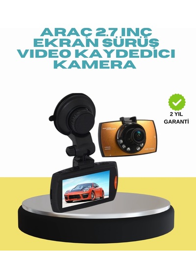 Araç İçi Güvenlik Kamerası Hareket Algılamalı Hd Dvr Krgltgshy2gk7szme9t