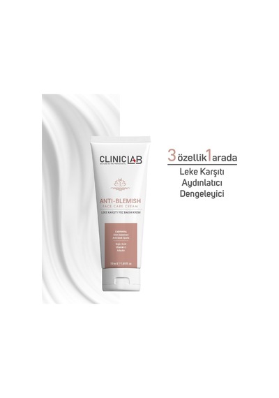 Cliniclab Leke Karşıtı Yüz Bakım Kremi 50 ML