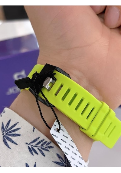 Joe.439 Joefox Digital Alarmlı-zemin Aydınlatma-kronometreli Unisex 3atm Suya Dayanıklı Kol Saati Yeşil