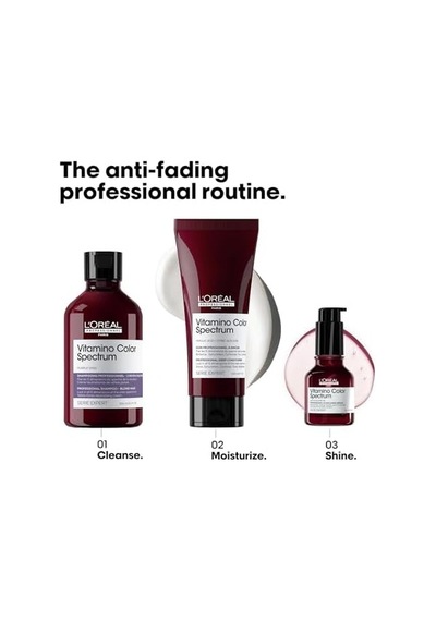Professionnel Paris Serie Expert Vitamino Sarı Saçlar İçin Sarı Tonlarını Nötralize Edici Mor Şampuan 300ml