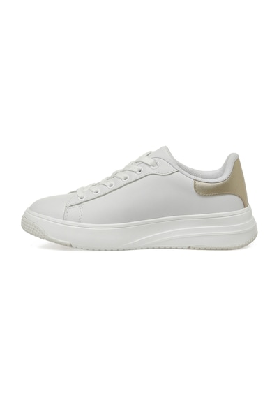 U.s. Polo Assn. Yuna 5pr Beyaz Kadın Sneaker 000000000102021434 Beyaz-altın