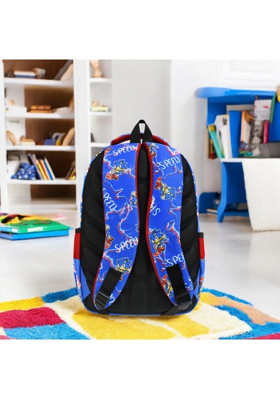 Erkek İlkokul Ortopedik 3'lü Set Kalemlik Beslenme Çanta Model 4