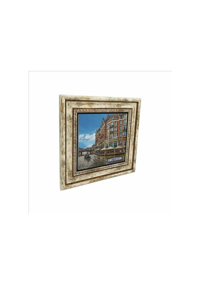 Amsterdam Görseli Baskılı Taş Tablo 25x25 515