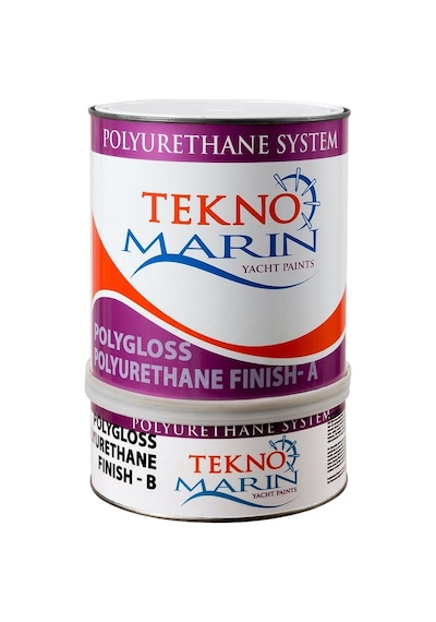 Teknomarin Polygloss Son Kat Boya 1KG Kırmızı
