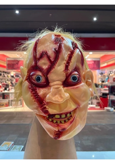 Halloween Chucky Maskesi, Korku Maskesi, Cadılar Bayramı Aksesuarları, Çaki Maskesi