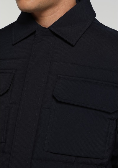 Colin's Colins Regular Fit Shirt Neck Fermuarlı Astarlı Erkek Lacivert Mont Cl1080169 Q1.v1 Nav