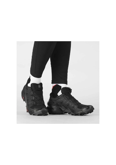 Salomon L41742800 Speedcross 6 W Kadın Koşu Ayakkabısı Siyah