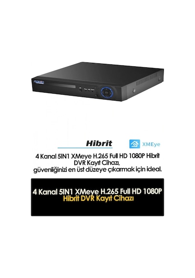J-tech 5mp 7070 Renkli Gece Görüşlü 4 Lü Akıllı Güvenlik Kamera Seti Yüz Ve Araç Tanıma