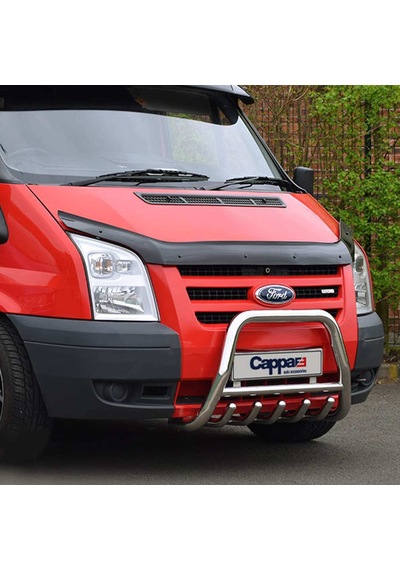 Cappafe Ford Transit Ön Kaput Koruyucu Rüzgarlık 4Mm Abs 06-13