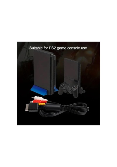 Yeni 2023 Av Ses Video Tv Adaptörü Kablosu X-box Ps2/3 Av Lcd Tv 3rca Scart Lale Bağlantı Kablosu