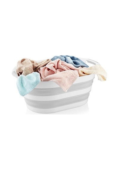 Vera Bath Katlanır Çamaşır Sepeti 38 Lt Çamaşır Selesi Fma07860 Beyaz