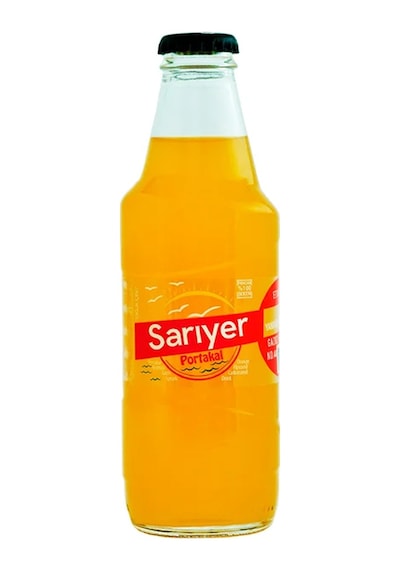 Sarıyer Portakal Aromalı Gazoz Cam 200 Ml X 24 Adet