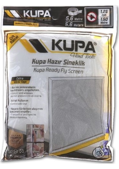 Kupa Hazır Sineklik Çift Kanat 125x150 Kup8251