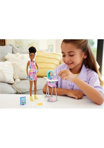 Barbie Skipper Bebek Bakıcısı Oyun Seti Fhy97 Htk34