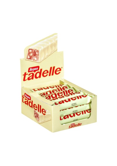 Tadelle Beyaz Çikolata 20x30 G - Lezzetli Atıştırmalık Tarı