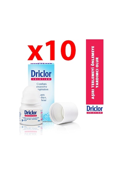 Antiperspirant Roll-on 20 Ml 10 Adet