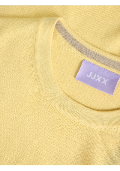 Jack & Jones Kadin Bisiklet Yaka Uzun Kollu Kazak - Cara - 12255368 Sunlight