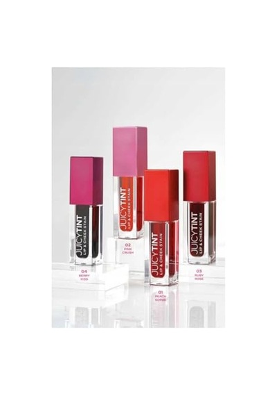 Juicy Tint Lip &amp Cheek Stain No: 02 Pink Crush - Dudak Ve Yanak Renklendirici Genel