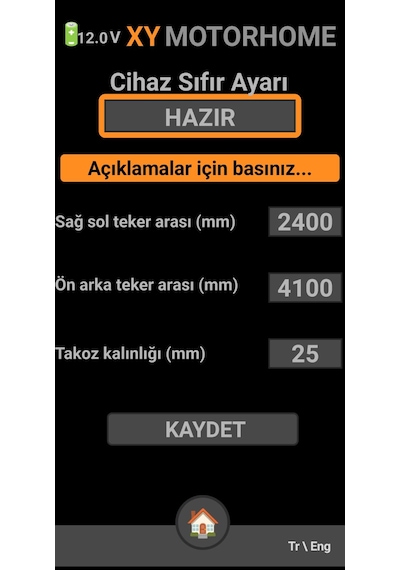 Motorlu Karavan Kolay Cihazı